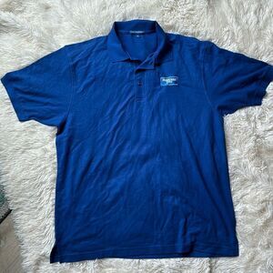 Port Authority Blue Polo, Rodeway Inn Size XL
